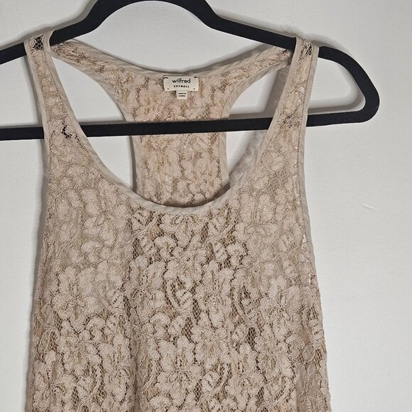 Wilfred Lace Racerback Tank sz XXS - Picture 3 of 7